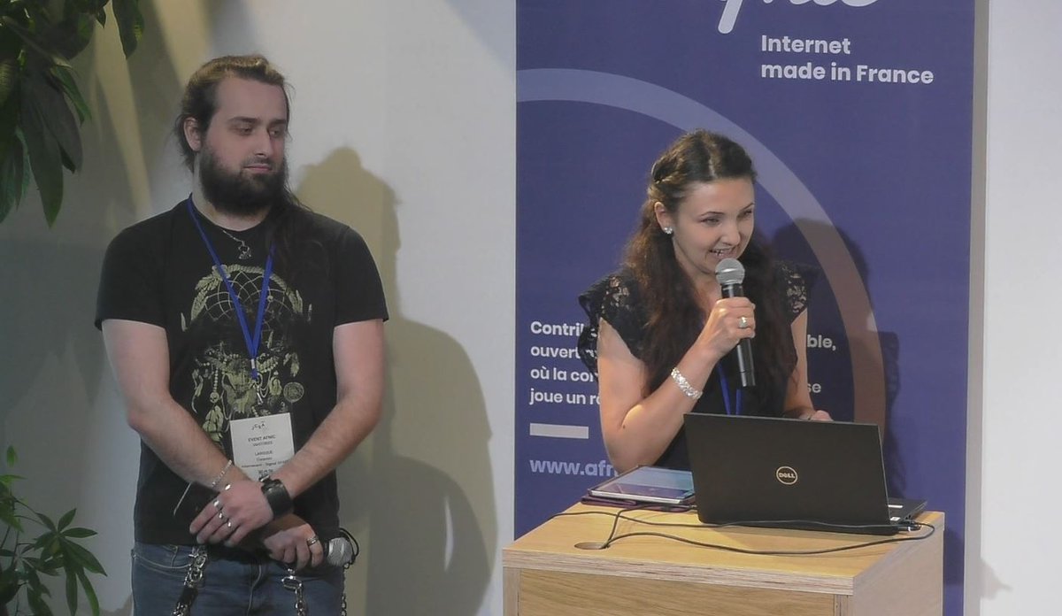 AFNIC's tweet photo. 🎬 Revivez en vidéo la #JCSA23 sur le thème "Spam et abus dans l’e-mailing : comment les prévenir et les réduire ?" avec notamment @signalspam @mailjet_fr et @brevo_france 

➡️ Toutes les présentations maintenant disponibles sur https://t.co/qqRXxCtty0

#Afnic #Spam #Abus #emails https://t.co/VaqpuksluR