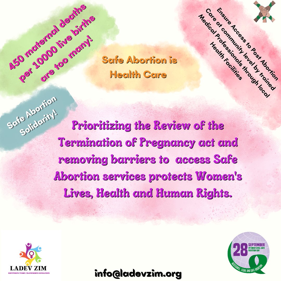 ladevzim's tweet photo. Today is #SafeAbortionDay and the theme is "Unstoppable Movement:Movement building, solidarity and justice for the right to safe abortion."We continue advocating for the review of the  #TOPAct and removal of administrative barriers  for those in need of termination certificates https://t.co/4NLmvkriWG