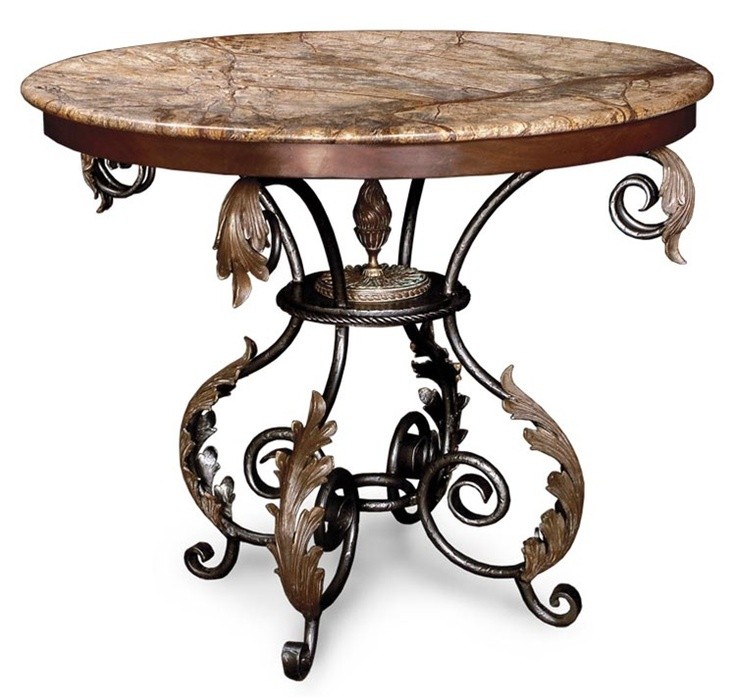 The first known item of metal furniture was a round, three-legged cast iron table crafted by German designer Karl Friedrich Schinkel in 1820. Its ‘lion paw’ feet were later used in the cast iron benches for which he became known, and which became popular across the globe.