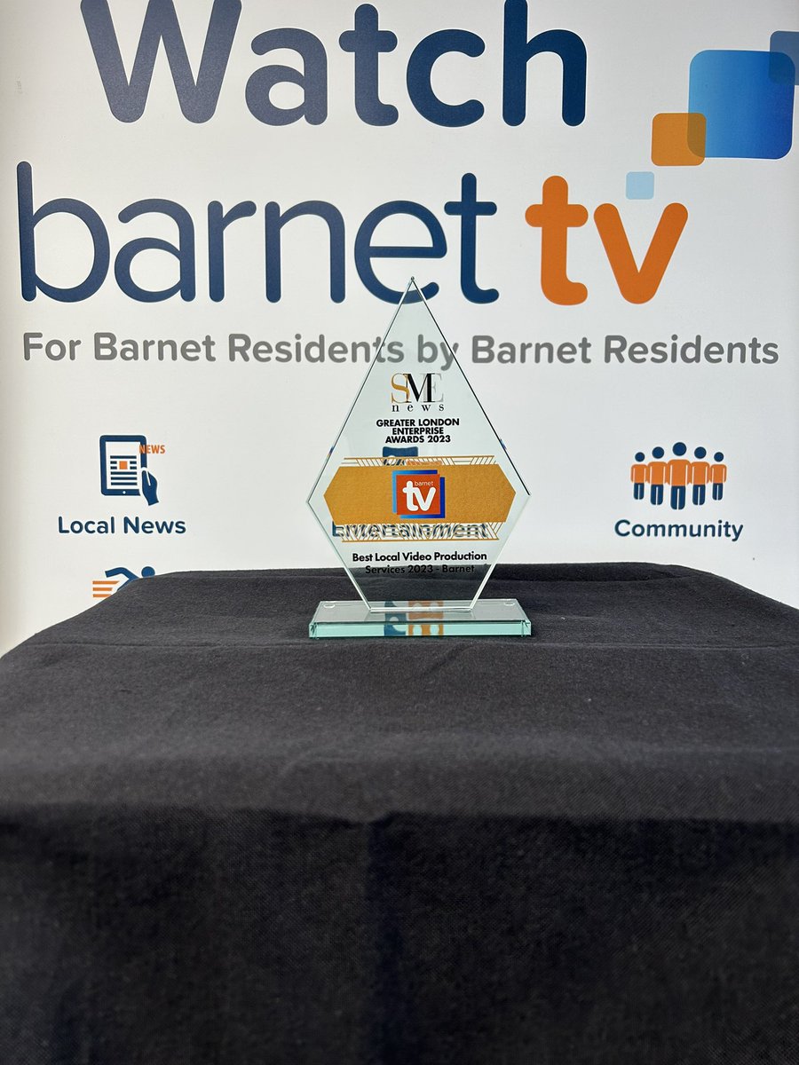 We are absolutely over the moon to be an SME business award winning video production company. We don’t only create #community focused #videos, we specialise in creating videos that #engage with and #connect communities. Many thanks to all #Barnet residents for your support 😀