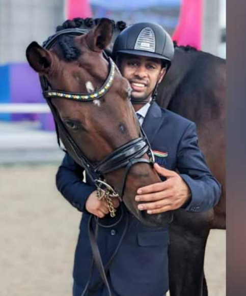 Sports_India123's tweet photo. ✨Bronze medal alert✨

➡️Anush Agarwalla wins bronze medal in the dressage final with a score of 73.030

➡️Earlier Anush won a historic 🥇in the team dressage event

#Equesterian #AsianGames #AsianGames2023 https://t.co/y0I5ZoKNRW