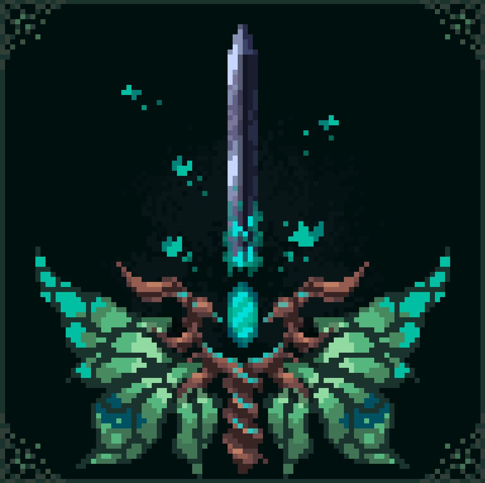 Swordtember Day 28: Druid 🦋

#Swordtember2023 #swordtember #art #pixelartist #aseprite #pixelartwork