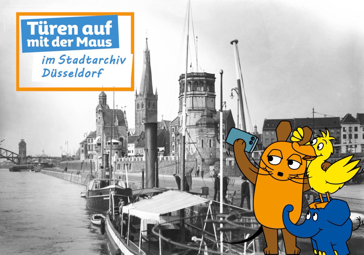 Maus-Türöffnertag am 3. Oktober 2023 im Stadtarchiv Düsseldorf
Nachmittags sind noch ein paar Plätze frei!
duesseldorf.de/stadtarchiv/ak…
#maustüröffnertag #maustüröffnertag2023 #türenaufmitdermaus