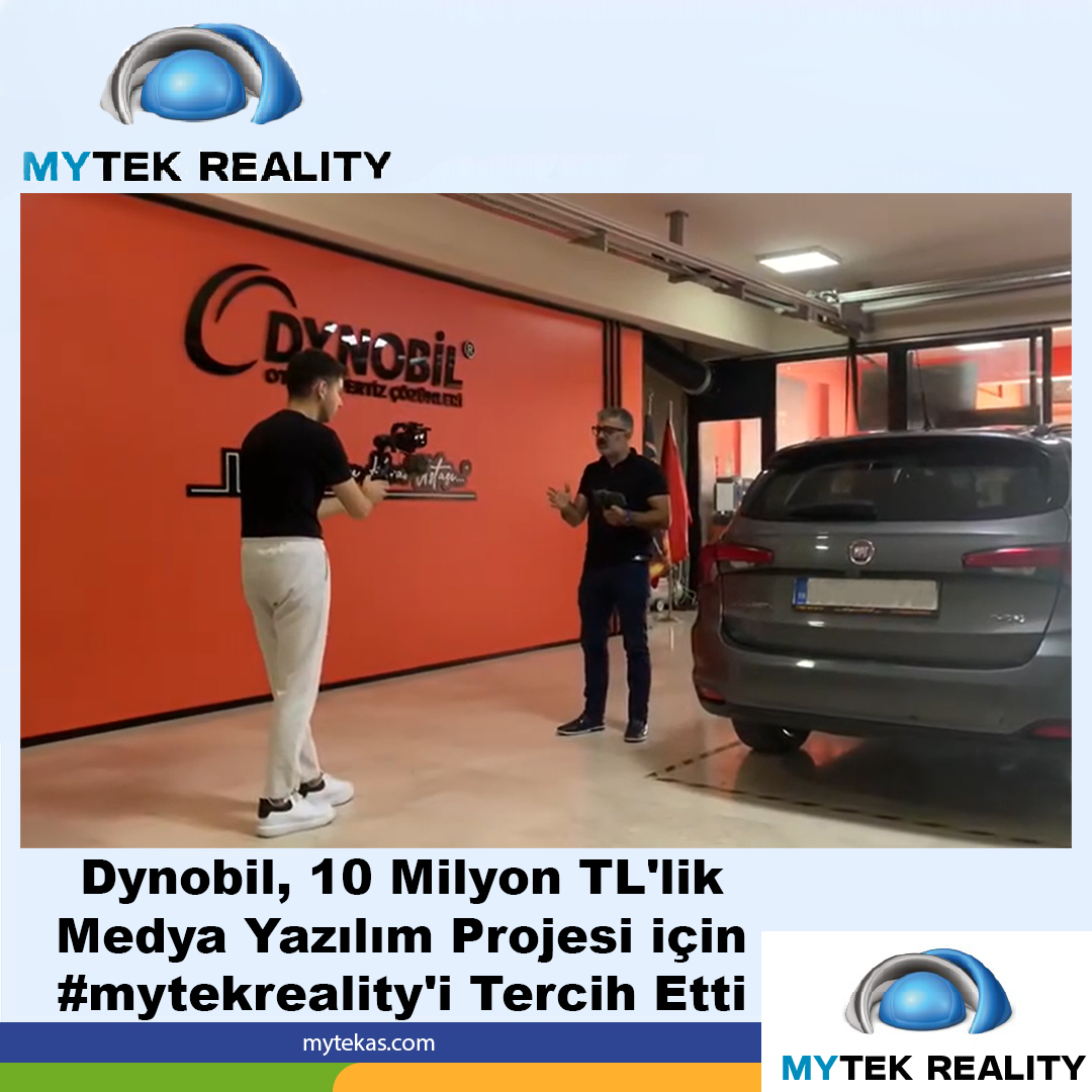mytekreality's tweet photo. Dynobil Has Chosen #mytekreality for its 10 Million TL Media Software Project https://t.co/ZcDLWAgVHd