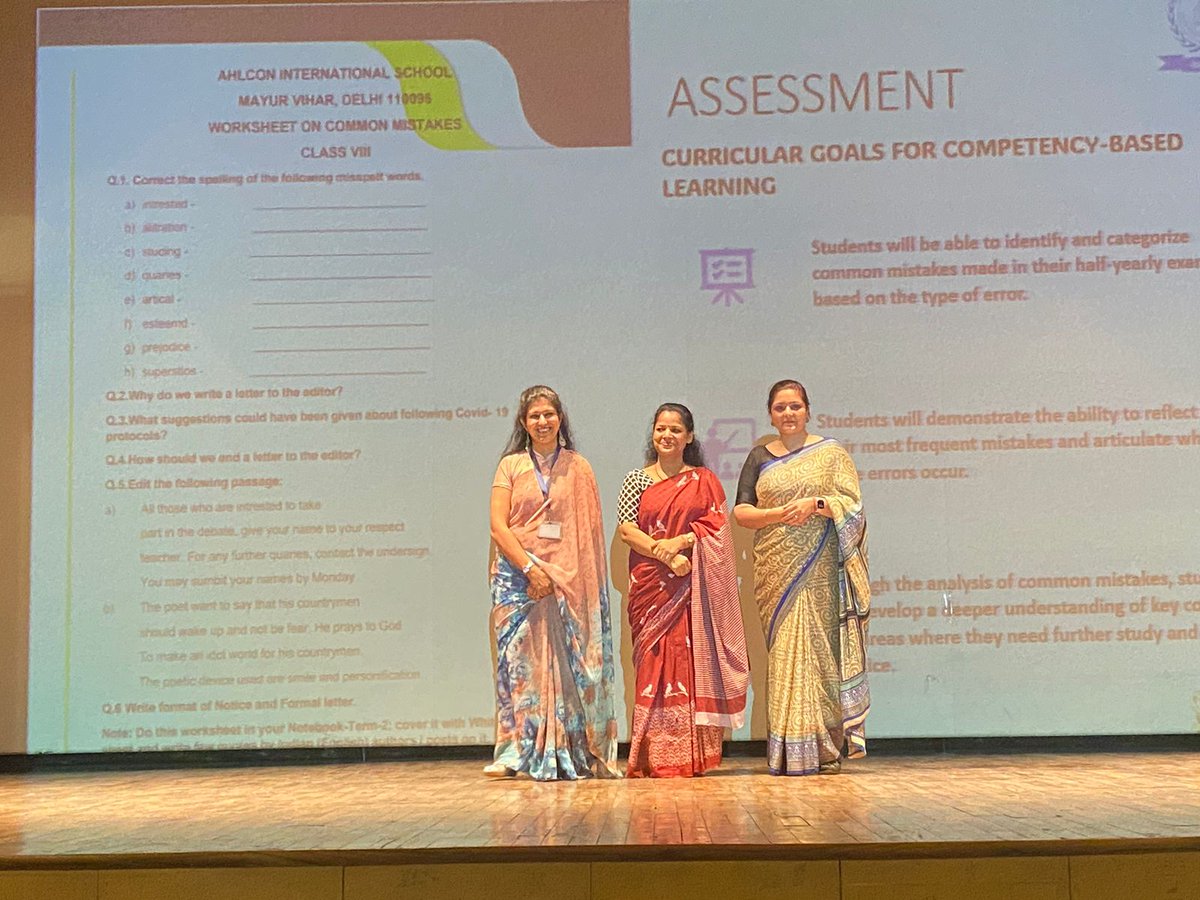PrabhaRawat5's tweet photo. #Ahlconintl English Department #NCFImplementation #MiddleStage implemented the NCF Pedagogies to enhance the learning. An opportunity to showcase the learning...Gratitude to mentors! @ashokkp @y_sanjay @pntduggal @sunandask21 @PreetiChanana1 @cbseindia29 @sdg4all @harprit_r https://t.co/TbyJ05fRFj