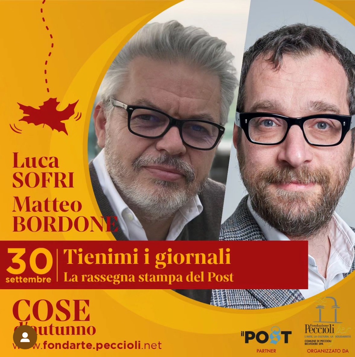 Sabato mattina a Peccioli, io e @matteobordone