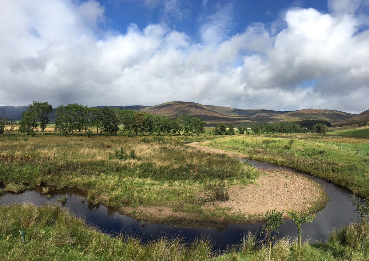 AngusCouncil's tweet photo. As part of #AngusClimateWeek we’re shining a spotlight on the UK River Prize 2023 Rottal Burn Project.
A dedicated local partnership worked for more than a decade to restore the River South Esk at Glen Clova back to its natural state.
Full story: https://t.co/YCRRDRQHaN https://t.co/DA7O53A9yz