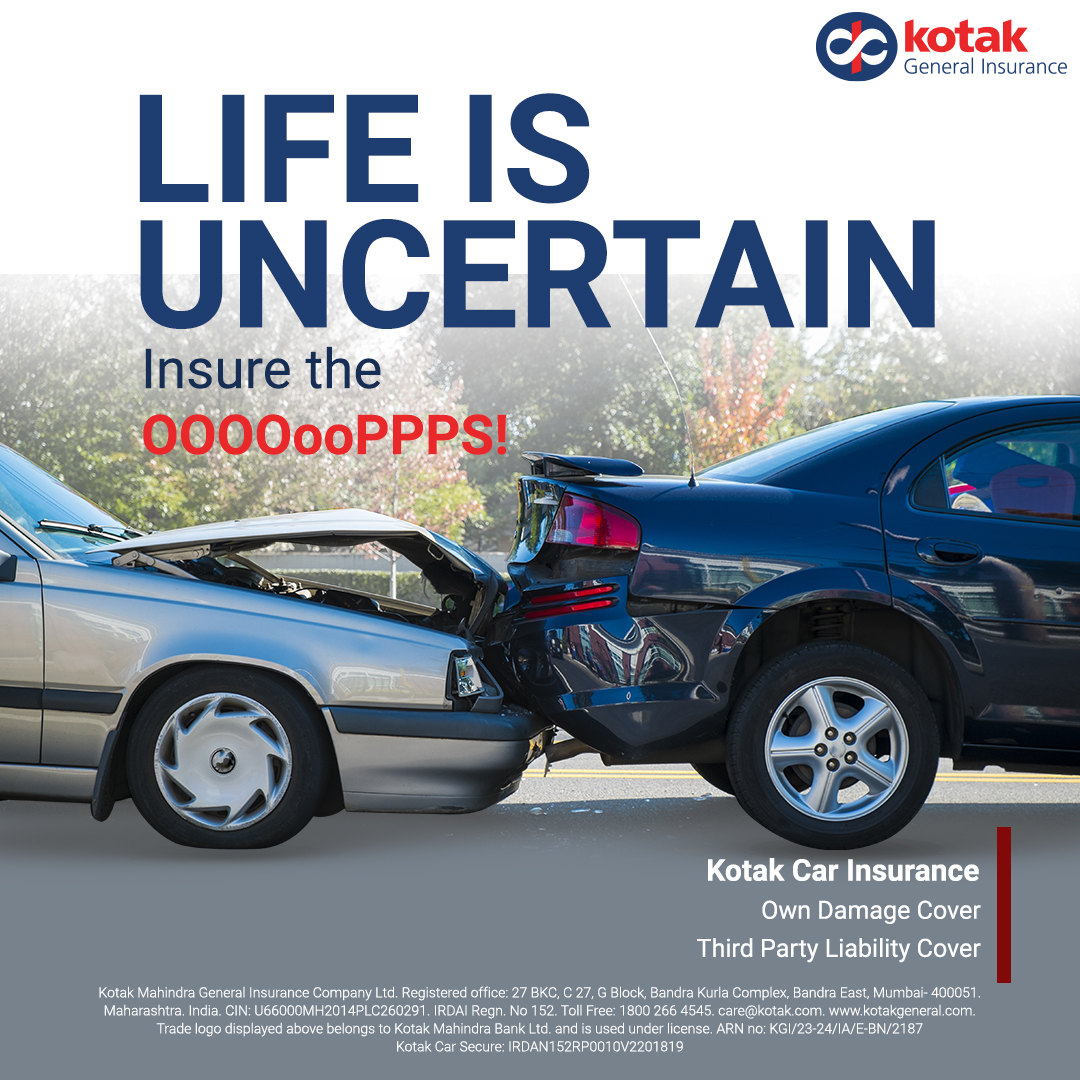 ZurichKotak's tweet image. Don’t let a crash make your financial security go down. Protect your finances against car repairs costs with #CarInsurance.

To know more, visit the link: bit.ly/3KrGg4N

#KotakGeneralInsurance #ComprehensiveInsuranceCover #ComprehensiveCarinsurance #InsureTheOoops