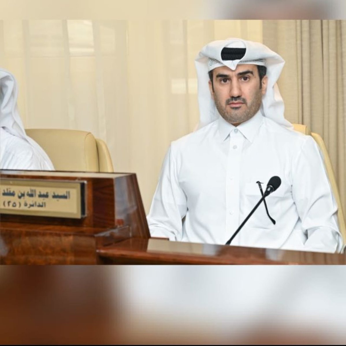 cmc_qatar's tweet photo. إختار المجلس العضو/ عبدالله بن مقلد المريخي ممثلا له في لجنة الثروات المائية الحية المشكلة بوزارة البلدية والتي تختص بتطوير قطاع الصيد البحري والنهوض به والاسهام في تحقيق الأمن الغذائي بالدولة https://t.co/2HjYegvbtG