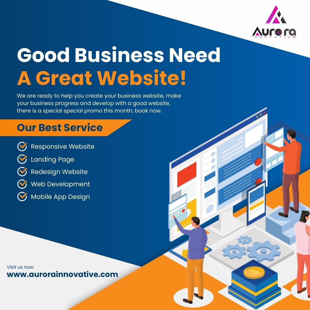 aurorainovative's tweet photo. 🚀 Elevate your business with an exceptional website! 🌐 Our team of experts is here to create a stunning online presence tailored just for you. From sleek designs to seamless functionality, we've got you covered. Let's make your digital dreams a reality! 💼💻 #WebDesign #Digital https://t.co/uJIFYkz8iT