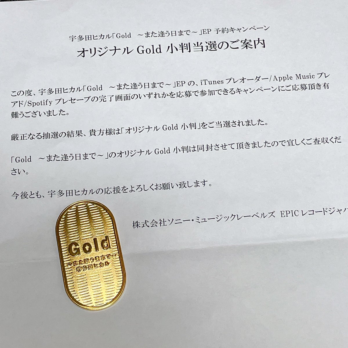 超レア]宇多田ヒカル 非売品 αSTATION 寄贈アルバム 超レア]宇多田