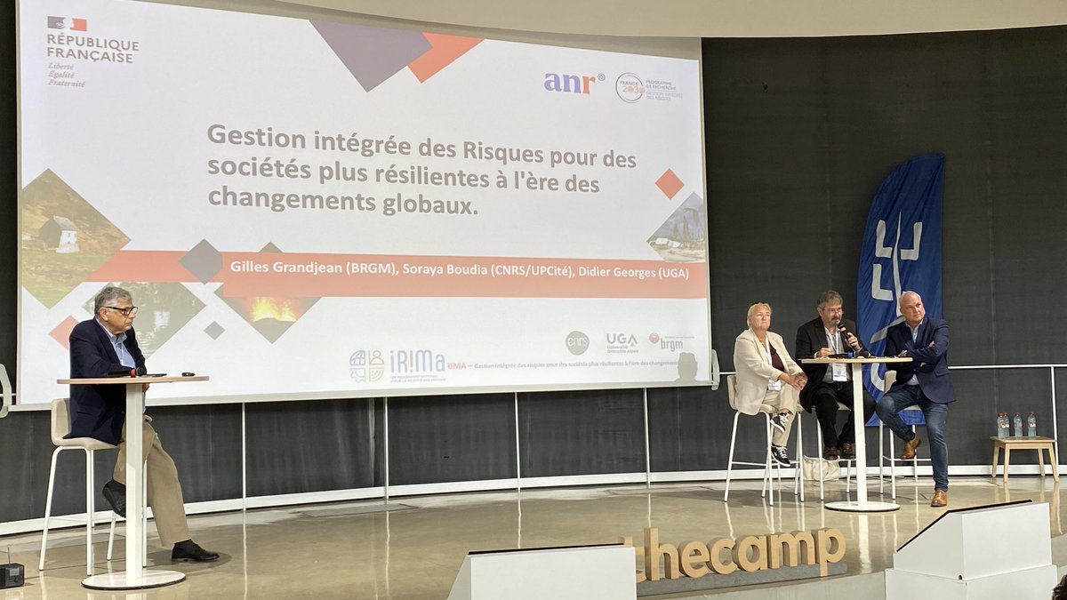 Ouverture du forum #ENVIRORISK ce matin avec des débats sur l’enjeu de résilience et d’intelligence collective. 
Merci <a href="/Safe_Cluster/">SAFE</a> pour l’organisation.