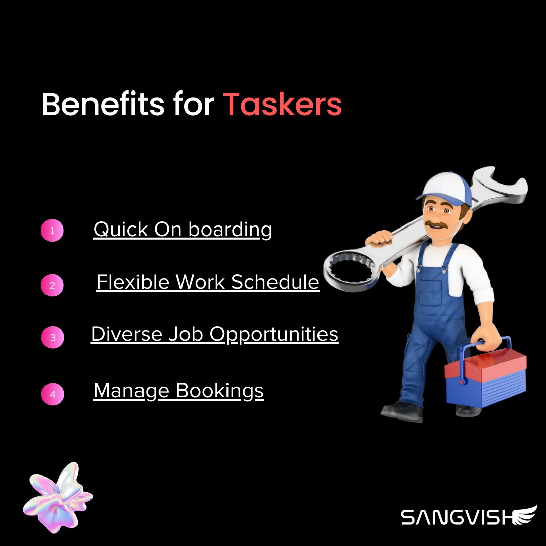 SangVishTech's tweet image. Elevate your business with our #TaskRabbitCloneApp! Maximize productivity, efficiency, and growth in just a tap. 🚀💼
Visit: sangvish.com/taskrabbit-clo…
#TaskRabbitClone #Businesses #ondemand #service #marketplace