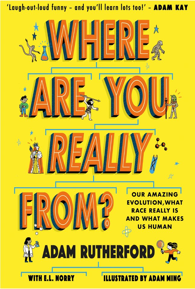 AdamRutherford's tweet image. Anyway. WHERE ARE YOU REALLY FROM? is out today, and I'm super proud of it. You know how to buy it, and if you can get it from an indie or your local bookshop. 
uk.bookshop.org/p/books/where-…