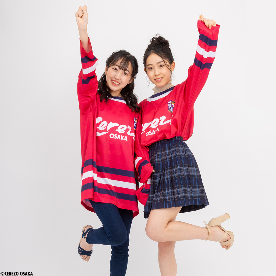 [美品]セレッソ大阪 支給品 ウォーマー ダウン/ホッケーシャツ 9/30(土)湘南戦は #セレ女デー🌸 来場者先着10,000名様には「日本ハム