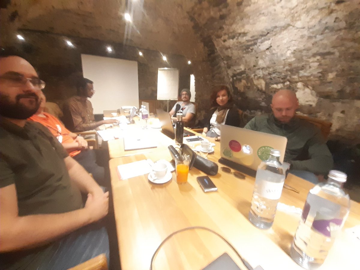 FranzEssl1's tweet photo. First day of our #BioInvasions Uni Vienna retreat. Great setting in a a re-furbished winery in the scenic Wachau region. Relaxing setting and great people. So, pure fun! https://t.co/Gonmy0c0FC
