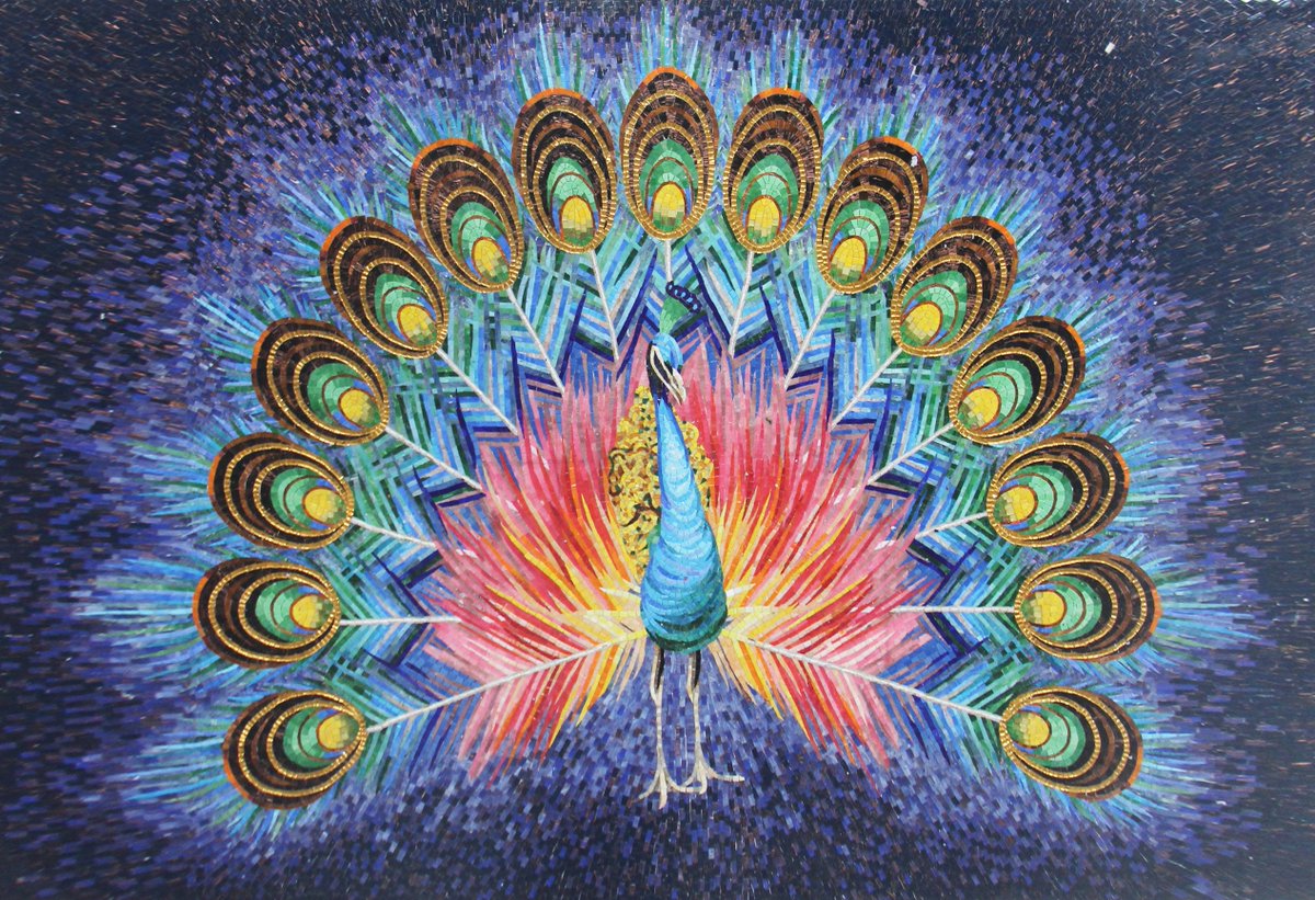 BluwhaleTile's tweet photo. 🎉Completely hand-cut and patched, presenting a lifelike effect. Welcome to customize your own murals.
#murals #handcut #peacock #mosaicart #hotmeltglass #designit #mosaics #custommade #customtiledesign #mosaicmural #glasstile #interiors #tileart #designers #publicart https://t.co/BsZJqcbBH9