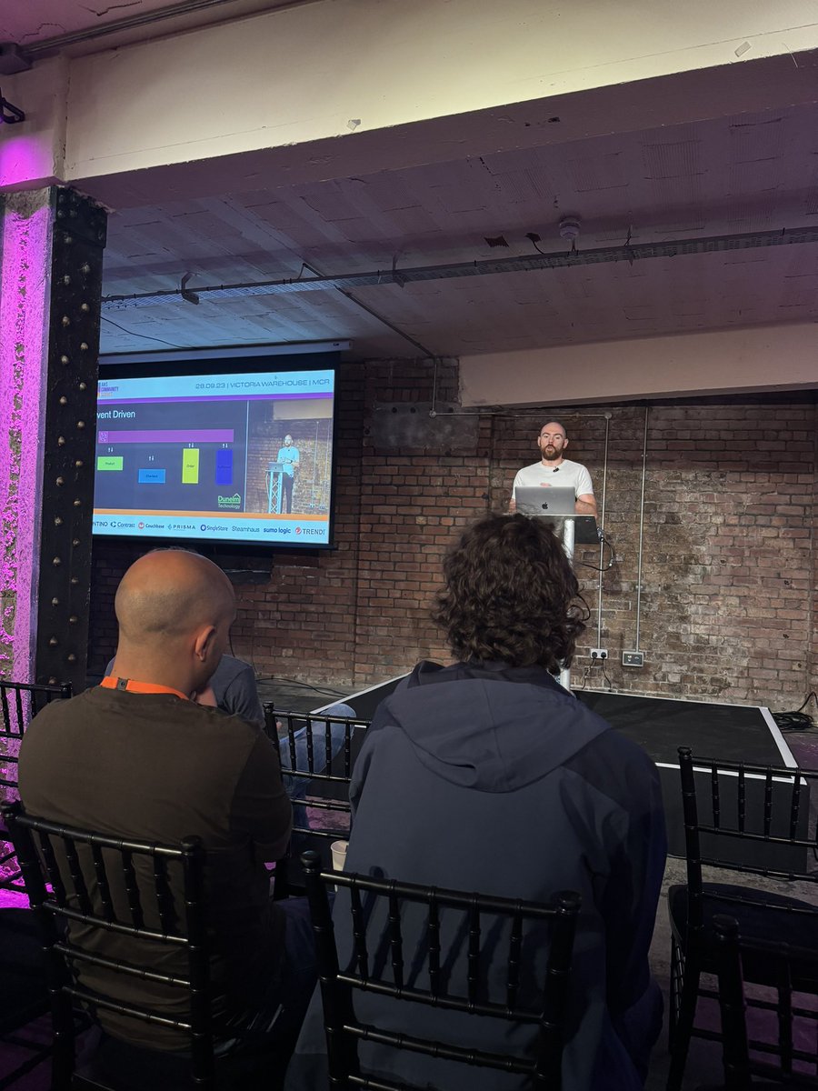 TheLeePriest's tweet photo. Very interesting to hear the journey to serverless at Dunelm from Mark White at @AWScomsum
Always love to see an event based approach and plenty of mentions of observability!
#aws #serverless #community #eventbased #observability https://t.co/DyRNPmcTNT