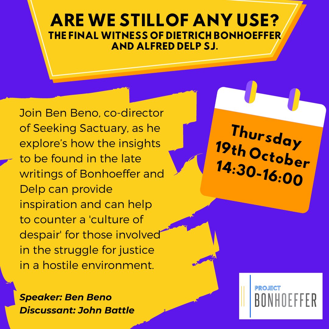 Project Bonhoeffer tweet media