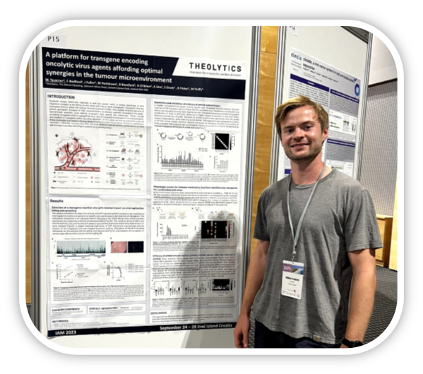 We are excited to attend and present a poster at the 15th International Adenovirus Meeting <a href="/15thIAM2023/">15th International Adenovirus Meeting</a>. 

Theolytics is a proud event sponsor and happy to support pioneering research being conducted in the field. #oncolyticvirus #adenovirus
