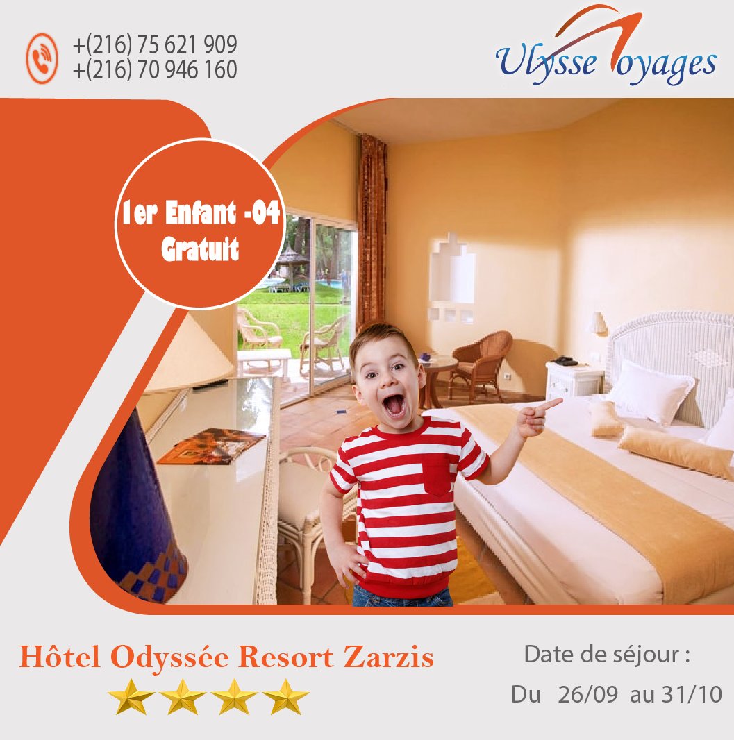 ulysse_tours's tweet photo. ⭐⭐#Hôtel_Odyssee_Resort_Thalasso_Zarzis⭐⭐
👉:Agence Djerba: (+216) 75 621 909
📧contact@ulysse-tours.com
👉:Agence Tunis: (+216) 70 946 160
📧commercial@ulysse-tours.com
#djerba #hammamet #tunis #travel #travelphotography #instatravel #instatraveling #dubai #tunisie #algerie https://t.co/Xxs4HAm6Tc
