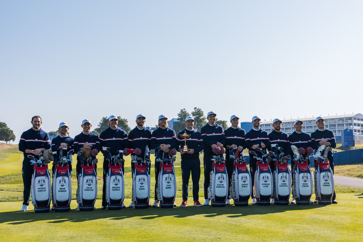 RyderCupUSA's tweet photo. Your 2023 U.S. Ryder Cup team 🇺🇸

#RyderCup | #GoUSA https://t.co/uyMnf5sI2p
