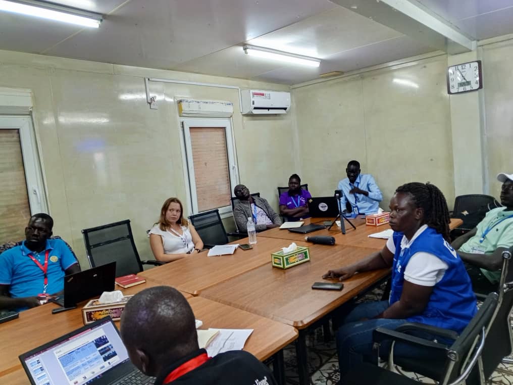 sswoco's tweet image. #WOCO received the SSJR team and VSLA  participants  in Makalal.