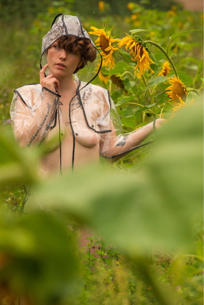 Nicho_Oppermann's tweet photo. Sunflower shoot with beatiful @CarlsenAnnika on a rainy day… 📸 https://t.co/WE1FENRjYp