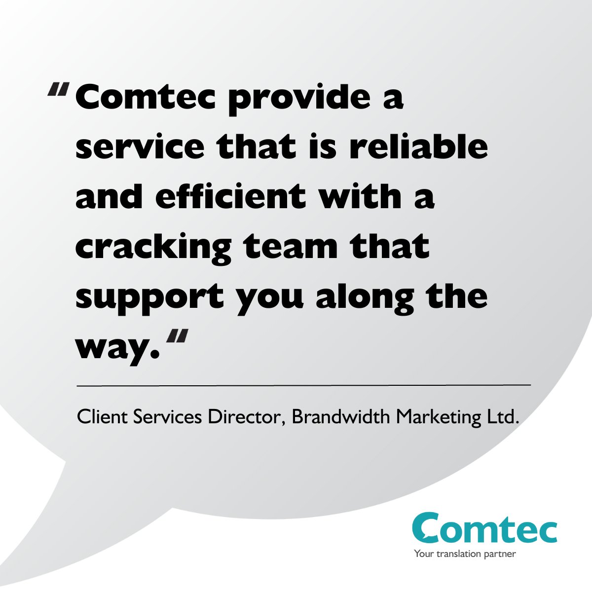 Of course we love a testimonial that reflects when we have made a client happy and exceeded their expectations.

But we really LOVE a testimonial that recognises our team who work hard to provide these exemplary services.

We agree team - you're cracking!
#translationservices
