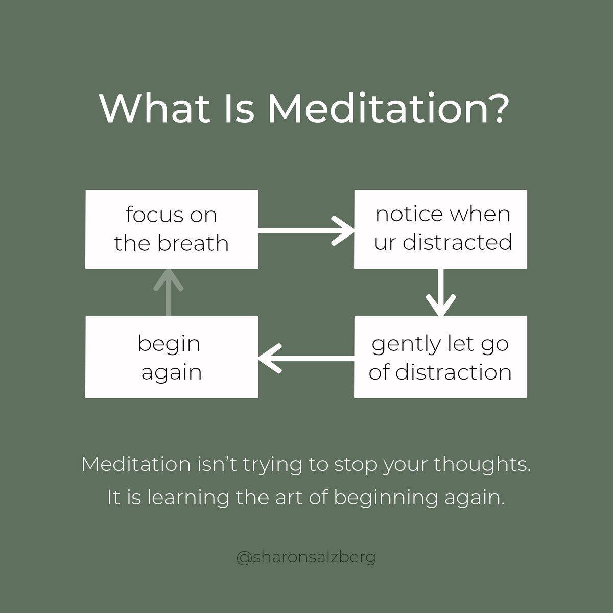 Sharon Salzberg tweet media