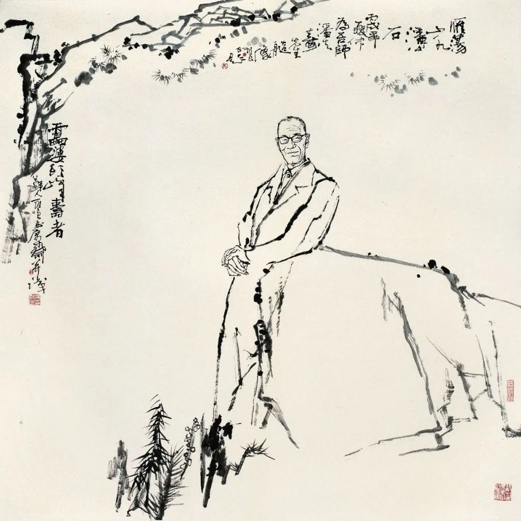 CAAofficialEN's tweet photo. An exhibition featuring Wu Yongliang’s works opened at the Pan Tianshou Memorial Hall of #CAA on Oct 1, showcasing Wu’s exploration of the inheritance and innovation of Chinese figure painting, highlighting the enduring self-renewal of Chinese painting. #CAAMaster https://t.co/APP7id3nC1