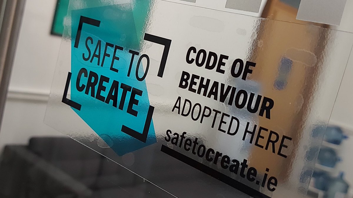 GateTheatreDub's tweet photo. The Gate Theatre is proud to be part of the @safetocreate_ie initiative, working to provide safe and respectful working conditions for those working in the arts and creative sectors 💙

#SafeToCreateIreland #MindingCreativeMinds #ArtsWorkers https://t.co/CbPCKacM4G