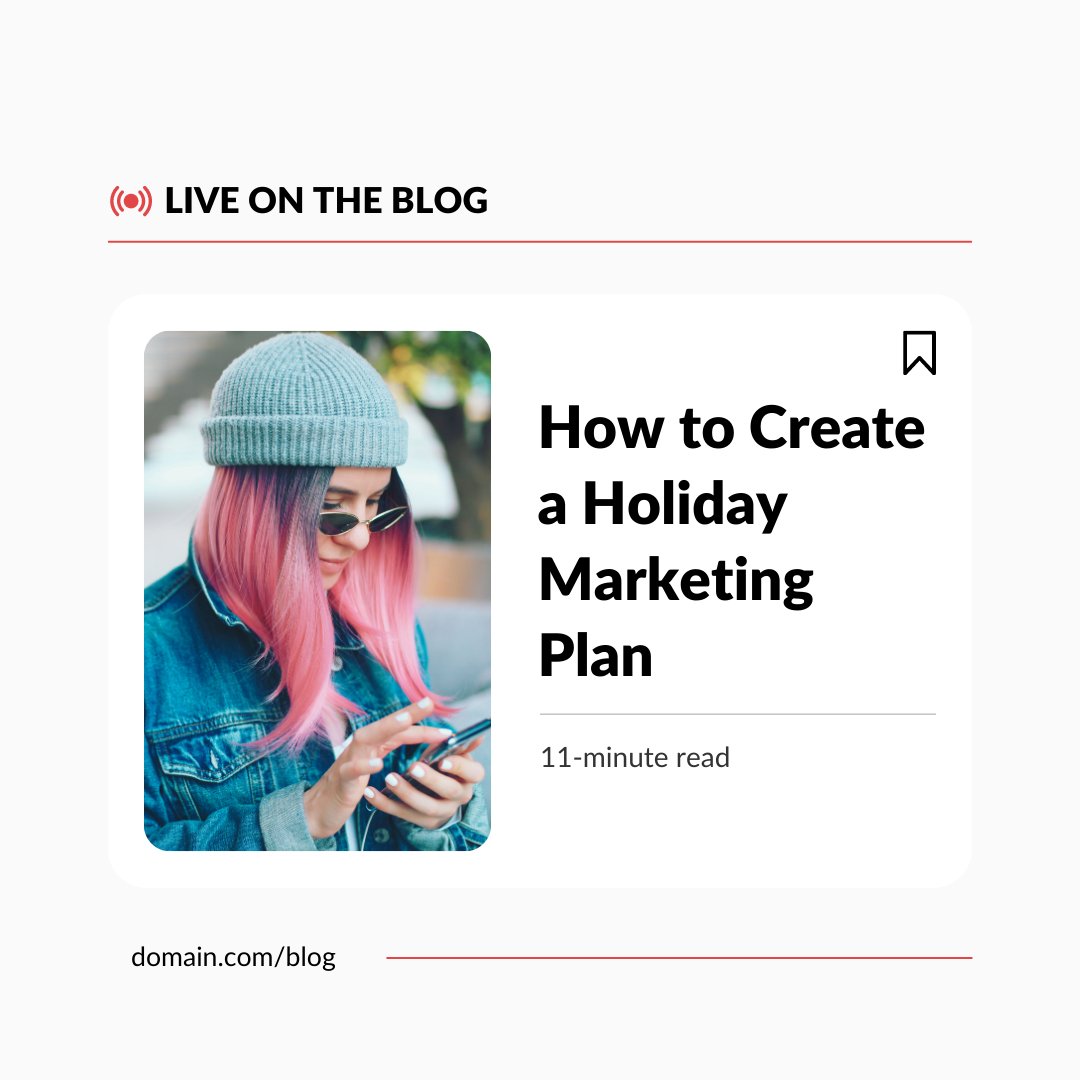 Domaindotcom's tweet photo. Kickstart your holiday marketing plan with savvy tips and tricks from the pros. From defining your target audience to leveraging the most effective marketing practices, we've got you covered. https://t.co/QDBJyYbtd8

#business #ecommerce #holidaymarketing https://t.co/fOQo0N2Rw5