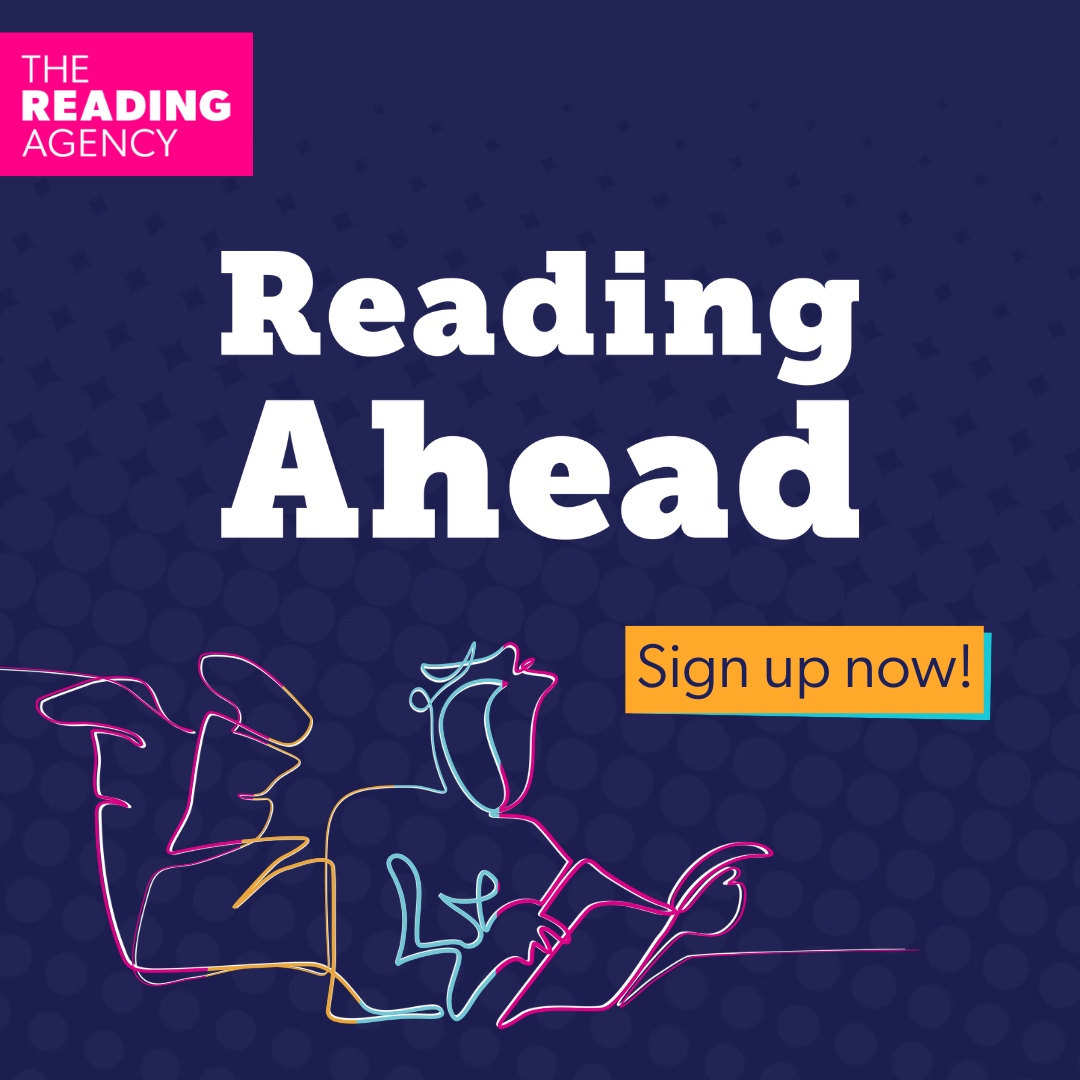 readingagency's tweet photo. Get involved with #ReadingAhead this year 🚀 If you’re a library, school or college, sign up now to empower young people and adults. Boost confidence, build skills, and unlock the power of reading.

Get in touch to find out more - readingahead@readingagency.org.uk https://t.co/LYcJjlG9Nf