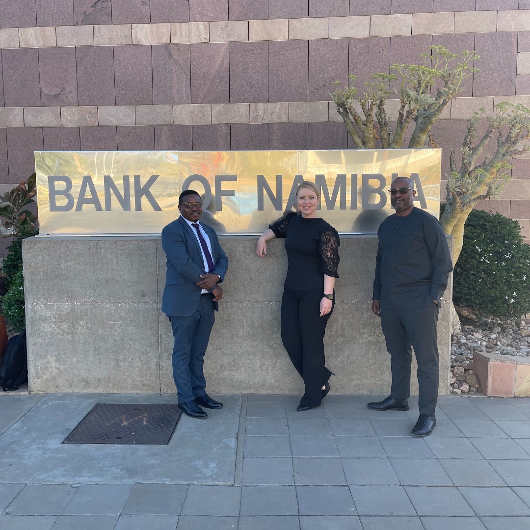 The Creditinfo team met with Bank of Namibia officials yesterday. They discussed progress on migration of the Namibia operations to Creditinfo and briefed the regulator on strategic plans for the market.