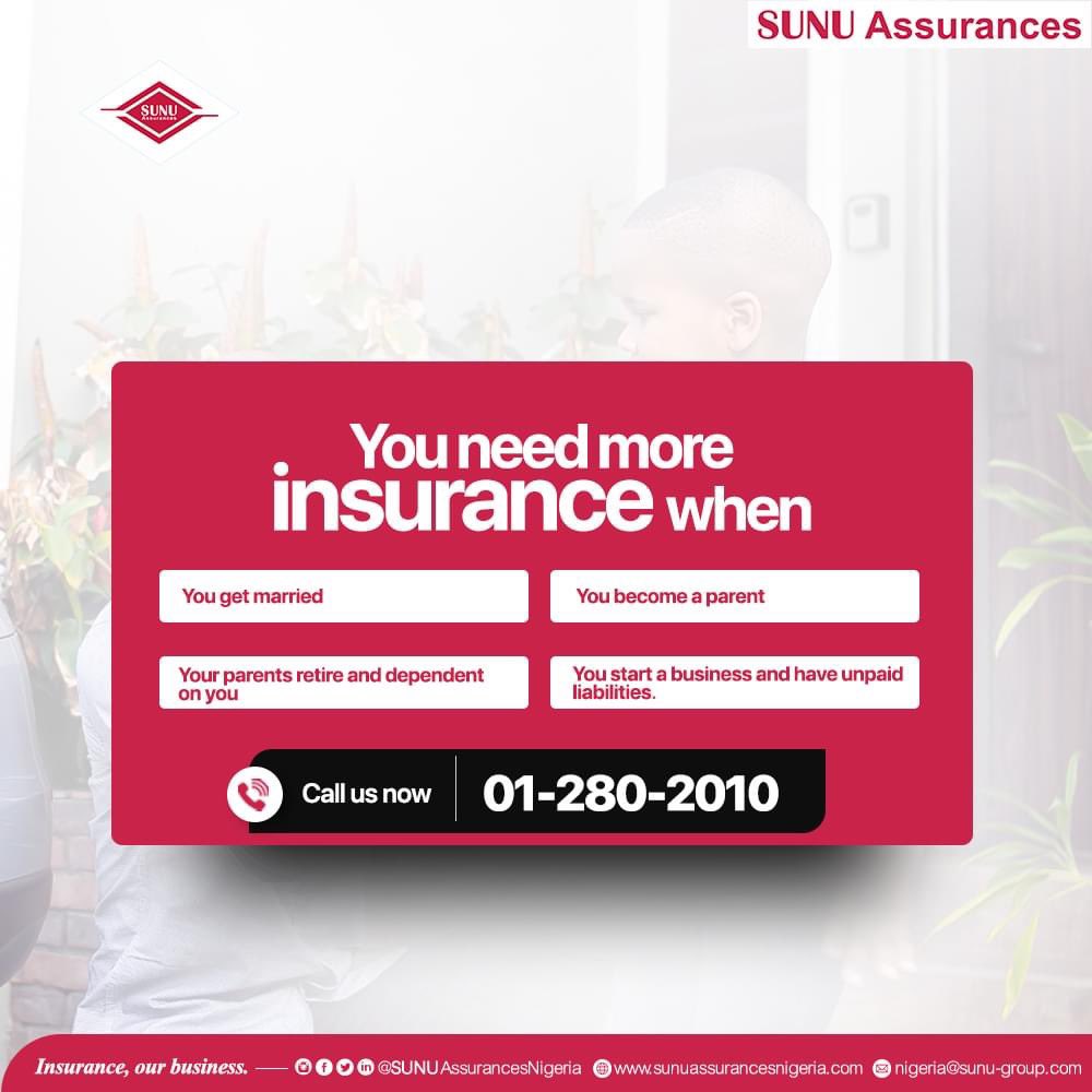 SUNUAssurances's tweet image. From love to ambition, family to responsibility, we've got your back every step of the way. Don't hesitate to reach out and let us help you today!

Chat with us on WhatsApp via 090 300 555 49

#Erisco #Secureyourlife #Insuranceourbusiness #SUNUAssurances #Messi