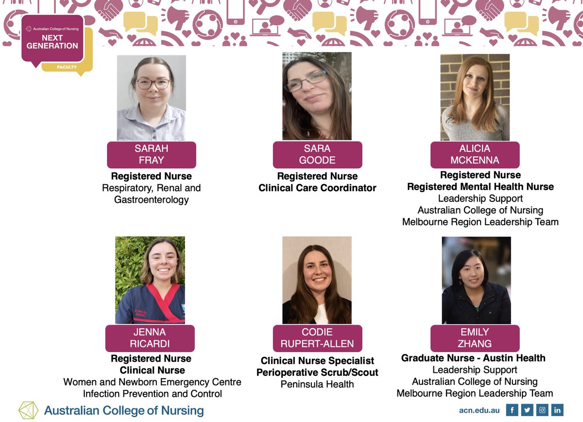 Are you a final year nursing student? Curious about grad programs, computer match, post #uni life & early career #nursing? Join me & other @acn_tweet Emerging Nurse Leaders next week for a free panel webinar: members.acn.edu.au/EventDetail?Ev… #ACNTribe #nurse #nursingstudent #gradnurse