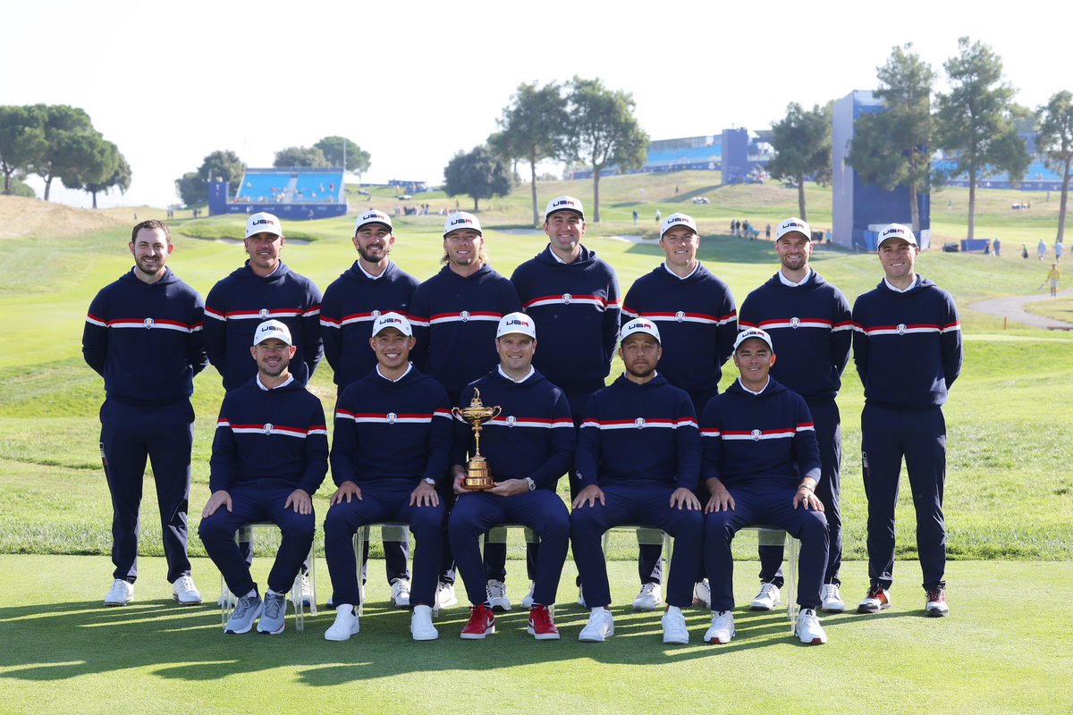rydercup's tweet photo. U.S. Team 📸 

#RyderCup https://t.co/GYmdBDpD07