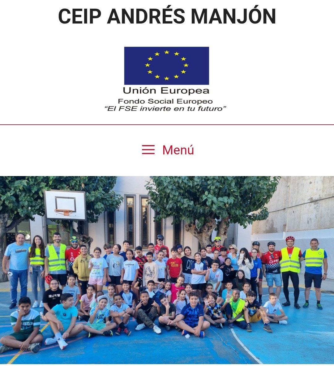 Espectacular reportaje de 🚴🏼‍♀️ #AulaCiclista en el #CeipAndresManjon de #Orihuela, con la colaboración de la <a href="/plorihuela/">Policía Local Orihuela</a> y la participación del Club Ciclista <a href="/PasionBtt/">Pasión BTT Orihuela</a>
🤔 Si todavía hay gente que se pregunta qué es Aula Ciclista, aquí tiene la respuesta 👇🏼

portal.edu.gva.es/ceipandresmanj…