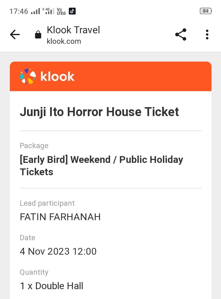 dododo198's tweet photo. assalamualaikum, saya nak let go tiket Junji Ito Horror House LALAPORT BBC,Malaysia

✅ Double hall A&amp;B for 1 person
✅ Sabtu 4/11/2023
✅ Harga asal: RM79
✅ Nak letgo RM70 boleh nego lagi 
✅ Redeem QR ticket dapat selepas payment

Boleh PM 0169376684 if interested 😌👍🏻 https://t.co/SCqjN2Vnum