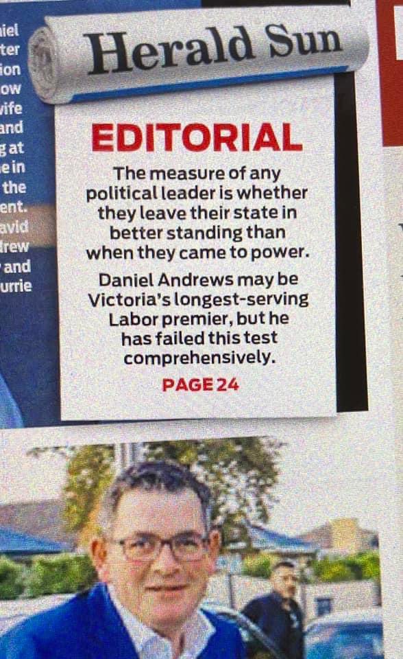 TruthdriverOn's tweet photo. #auspol #DopeyDan #DictatorDan #DudPremier #GetontheBeers #LaborHacks #LaborMess #vicpol #Victoria #Australian https://t.co/RnFO920OcK