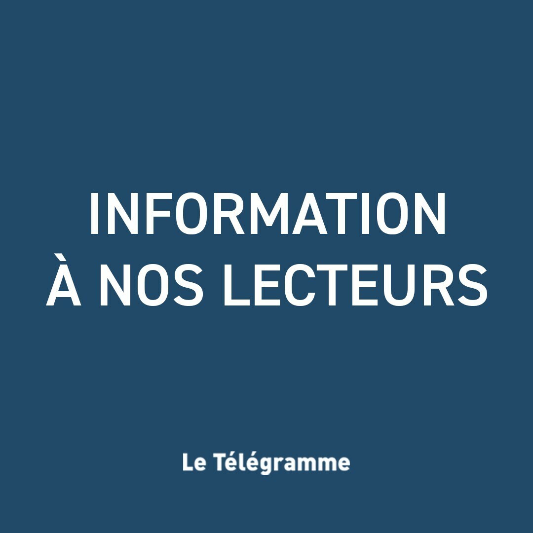 Non-parution du Télégramme ce jeudi 28 septembre : tous les articles du site sont accessibles gratuitement aujourd'hui.

➡️ go.letelegramme.fr/15C9