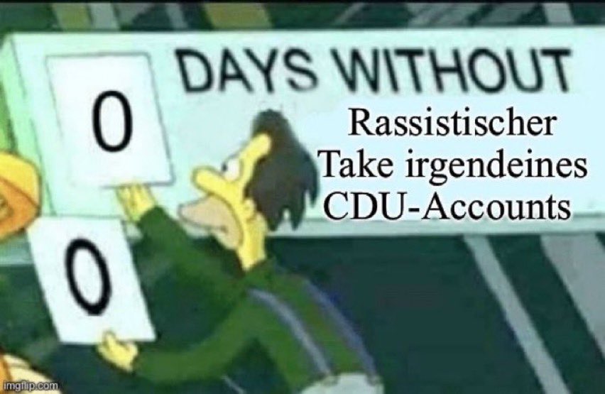 Chillig, dass CDU unter Merz so offen fremdenfeindlich ist, weil das erspart mir die Überzeugungsarbeit bei denen, die mir nie so geglaubt haben