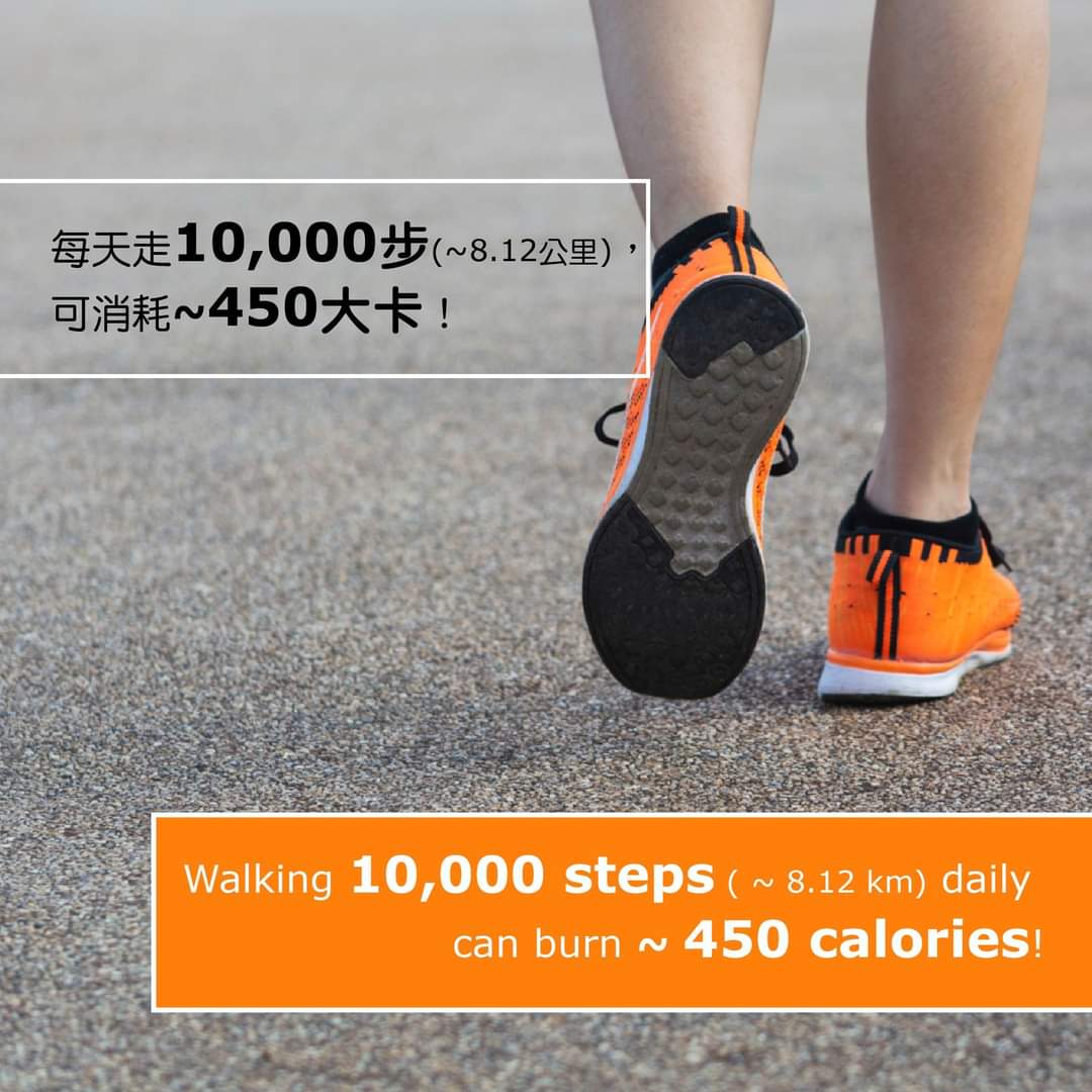 Walking 10,000 steps (~8.12 km) daily
can burn 
450 calories

nutritional immunology

#knowledge #healthydiet #wellness #health #nutrition #fitness #propernutrition #fruitsandvegetables #plantbased #eatgreen #wholesomefood #exercise #dietandexercise #running #walkmore