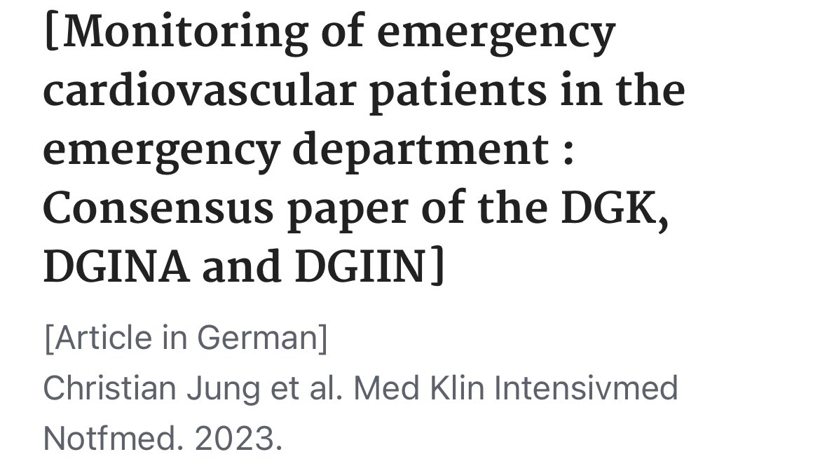 Christian Jung (@cjungmd) on Twitter photo It is a true privilege and also honor that the German Cardiac Society <a href="/DGK_org/">Deutsche Gesellschaft für Kardiologie</a> asked me to coordinate a new position paper on #monitoring of 🫀 patients together with DGINA & DGIIN. Link (German): doi.org/10.1007/s00063… ⬇️ <a href="/DGK_AG3/">AG3 - Kardiovaskuläre Intensiv- und Notfallmedizin</a> <a href="/YoungDgk/">Young DGK</a> <a href="/UniklinikDUS/">Uniklinik Düsseldorf</a> <a href="/HHU_de/">Heinrich-Heine-Universität Düsseldorf</a> <a href="/thiele_holger/">Holger Thiele</a> It is a true privilege and also honor that the German Cardiac Society <a href="/DGK_org/">Deutsche Gesellschaft für Kardiologie</a> asked me to coordinate a new position paper on #monitoring of 🫀 patients together with DGINA & DGIIN. Link (German): doi.org/10.1007/s00063… ⬇️ <a href="/DGK_AG3/">AG3 - Kardiovaskuläre Intensiv- und Notfallmedizin</a> <a href="/YoungDgk/">Young DGK</a> <a href="/UniklinikDUS/">Uniklinik Düsseldorf</a> <a href="/HHU_de/">Heinrich-Heine-Universität Düsseldorf</a> <a href="/thiele_holger/">Holger Thiele</a>