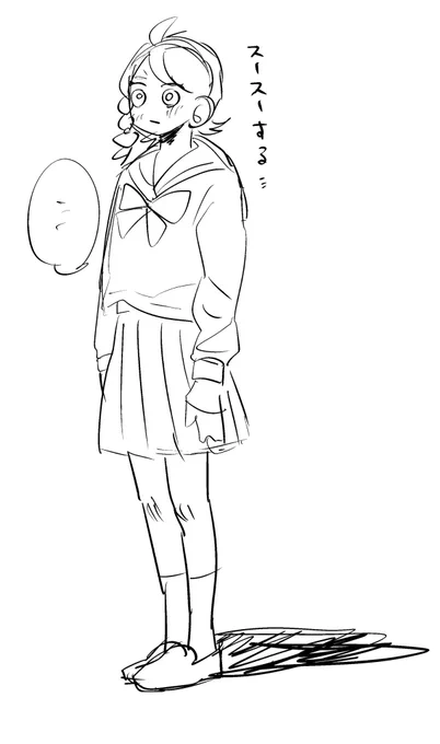 セーラー服来て欲しい 
