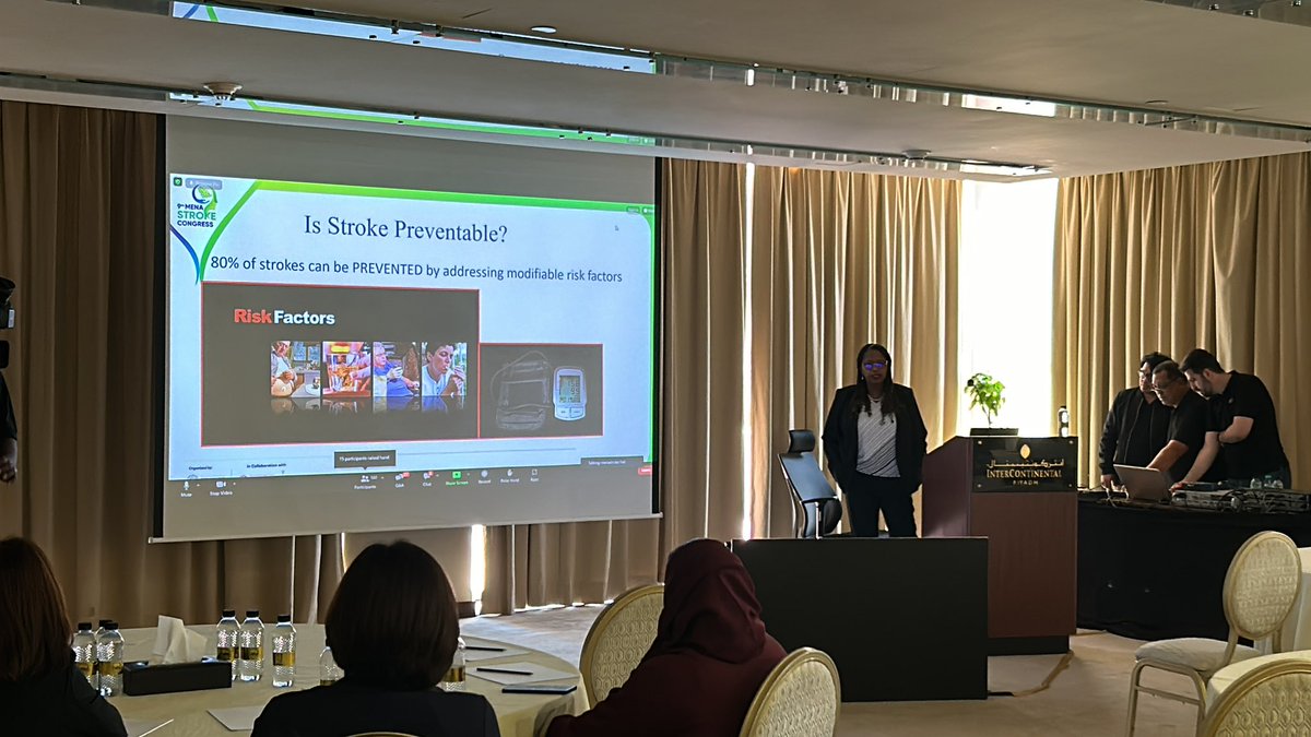 Moaydalkh's tweet photo. MENA stroke congress just started with 3 wonderful workshops
@StrokeMena @stroke_org_sa @ssni_social
@HopkinsSKSI @Khathamia @dralturkiNeuro #StrokeConference https://t.co/XjnnUerWTy