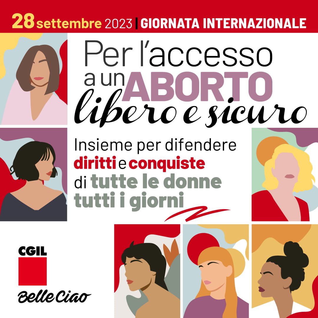 Il #28settembre è la Giornata internazionale per l’#aborto sicuro e libero La @cgilnazionale rinnova il proprio impegno per la tutela dei diritti conquistati dalle donne e per l’autodeterminazione 👇 cgil.it/ci-occupiamo-d…