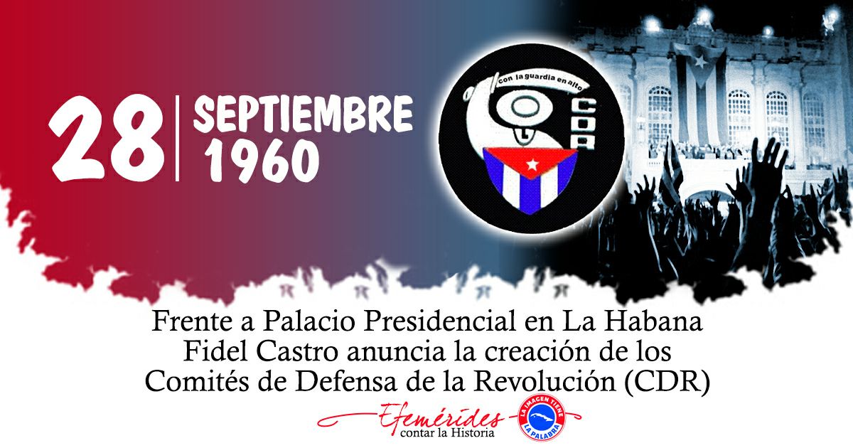 De Aniversario los #CDRCuba .
#MatancerosEnVictoria 
<a href="/SuselyMorfaG/">Susely Morfa González</a> <a href="/mariofsabines/">Mario Sabines Lorenzo</a> <a href="/CardenasRi36204/">Irisleidys Cardenas Rivero</a>