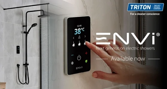 Housebuilderdev's tweet image. Welcome next generation #electricshowers to your #bathroom with ENVi® from @TritonShowers | For more information, read here: preview.mailerlite.com/y6m4i6b1y3
